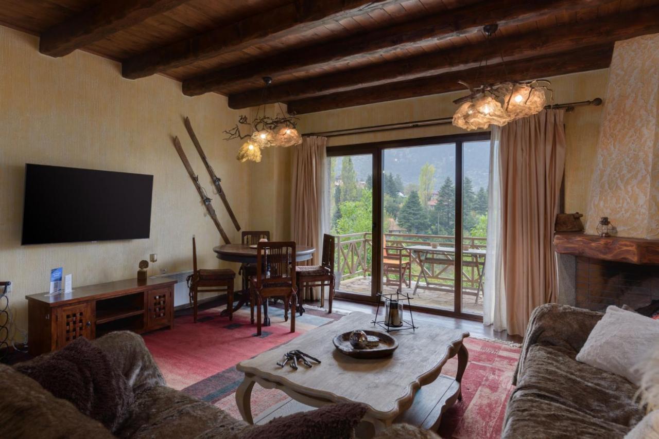 Parnassus Dreamwood Chalet Eptálofos Екстериор снимка